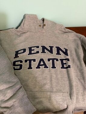 Penn State Grey Hooded Sweatshirt - Classic Collegiate Pullover